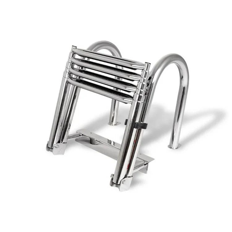 سلم تلسكوبي ذو أنبوب مزدوج